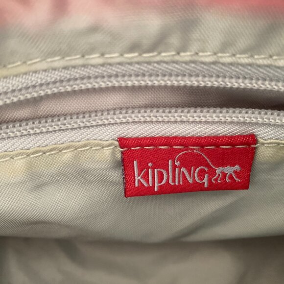 Like new Kipling smart crossbody bag color rich red - Picture 7 of 8